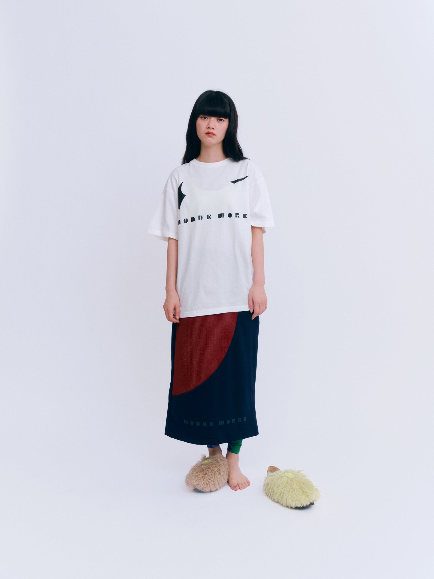 OVER ロゴTシャツ