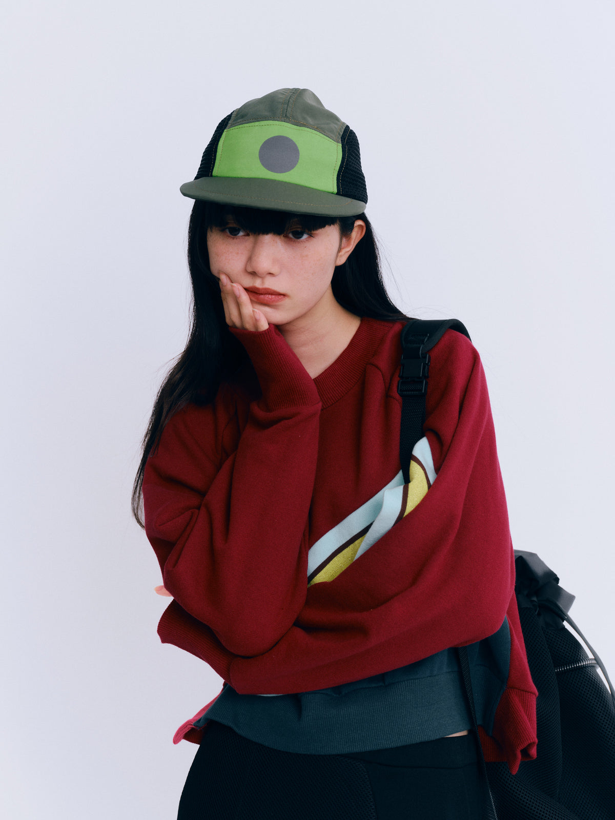 REFLECT CIRCLE MESH CAP