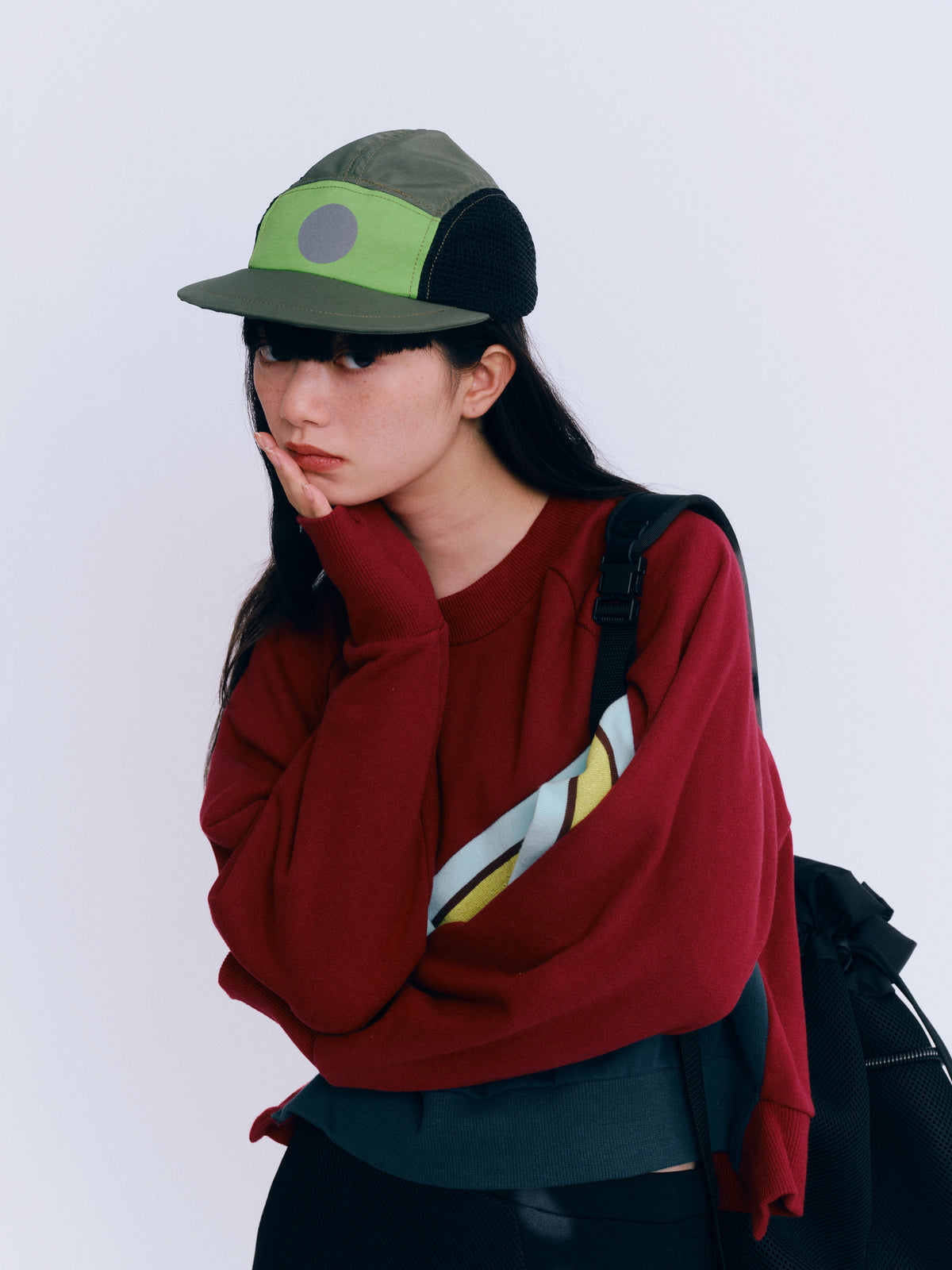 REFLECT CIRCLE MESH CAP