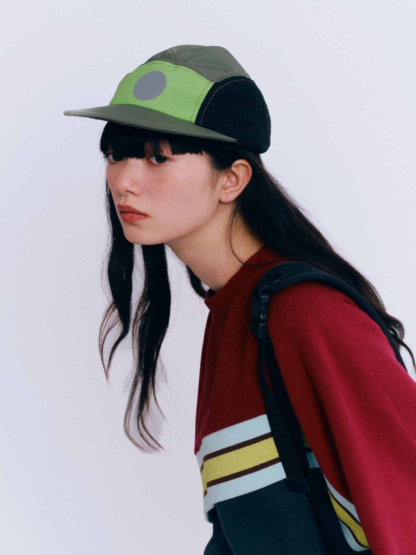 REFLECT CIRCLE MESH CAP