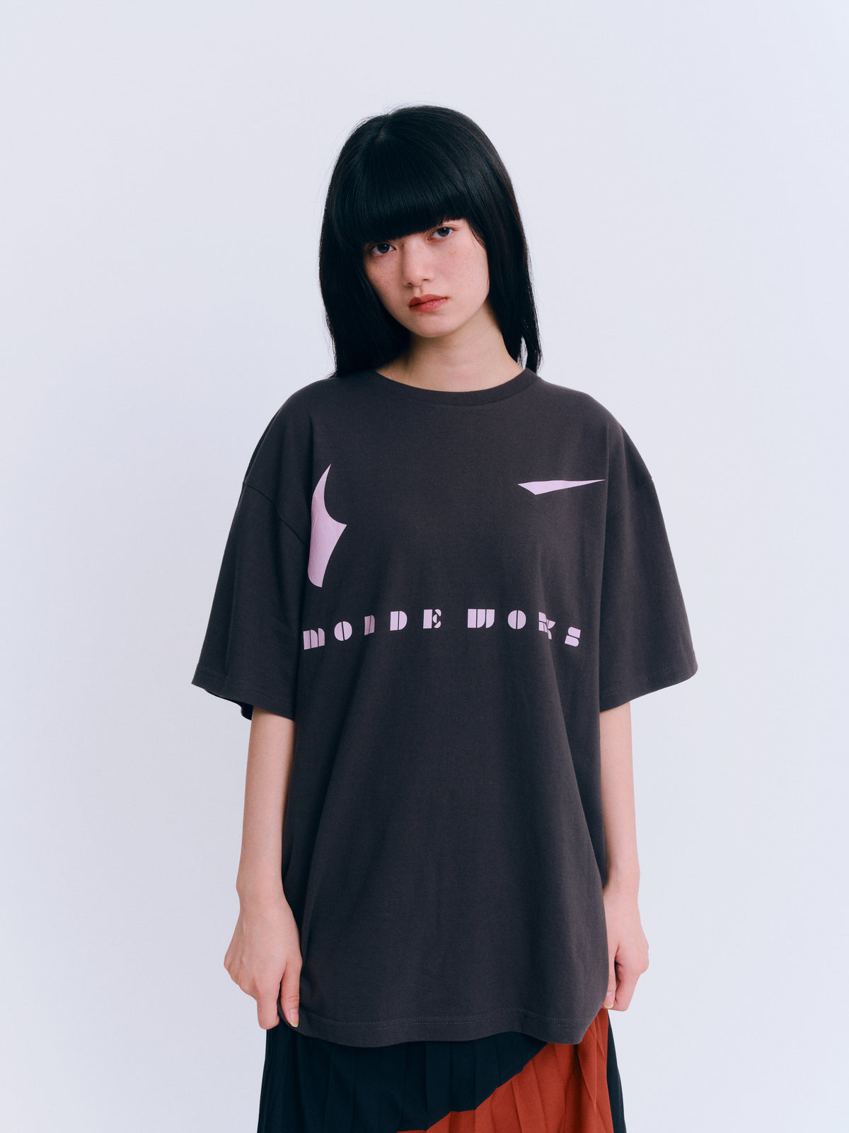 OVER ロゴTシャツ