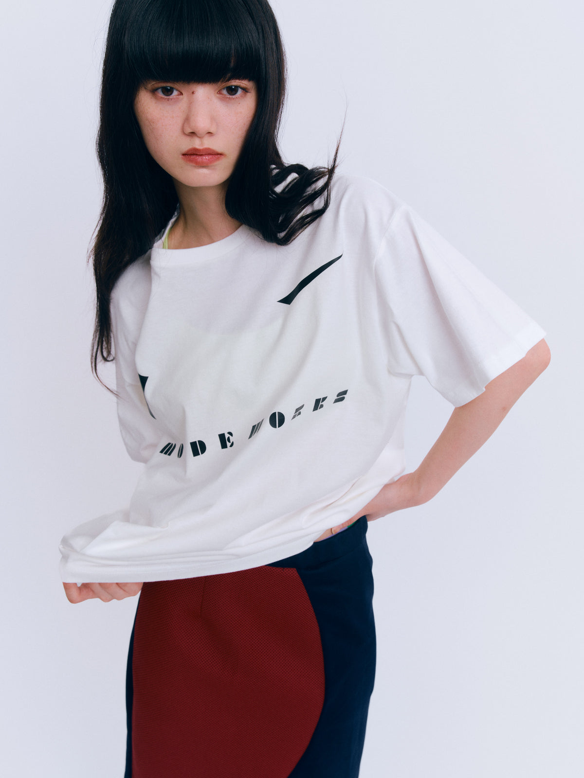 OVER ロゴTシャツ
