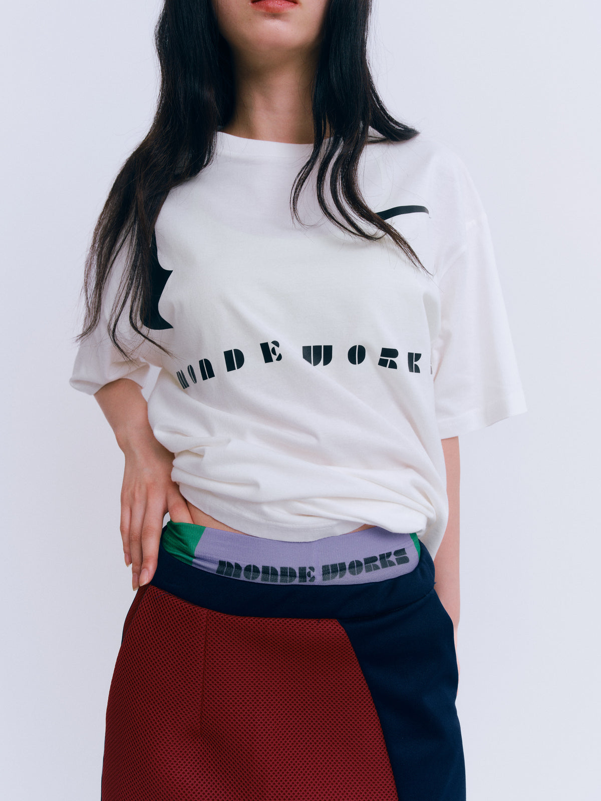 OVER ロゴTシャツ