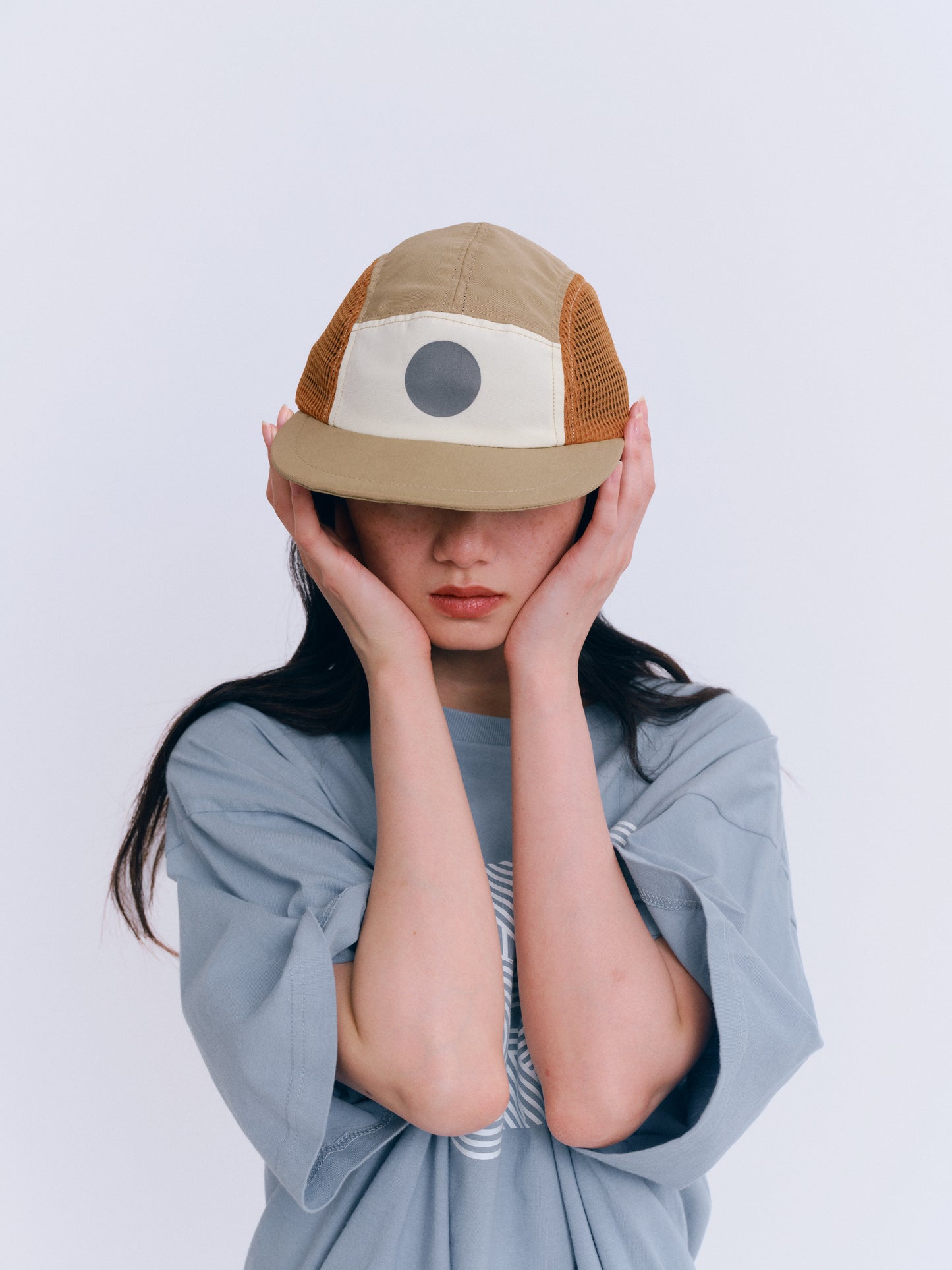 REFLECT CIRCLE MESH CAP