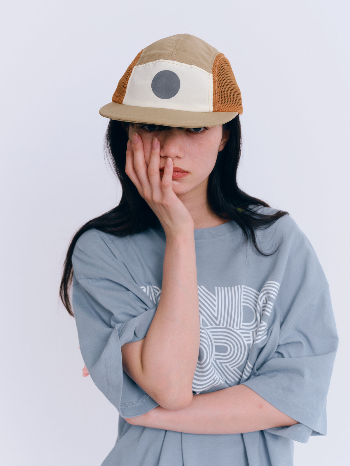REFLECT CIRCLE MESH CAP