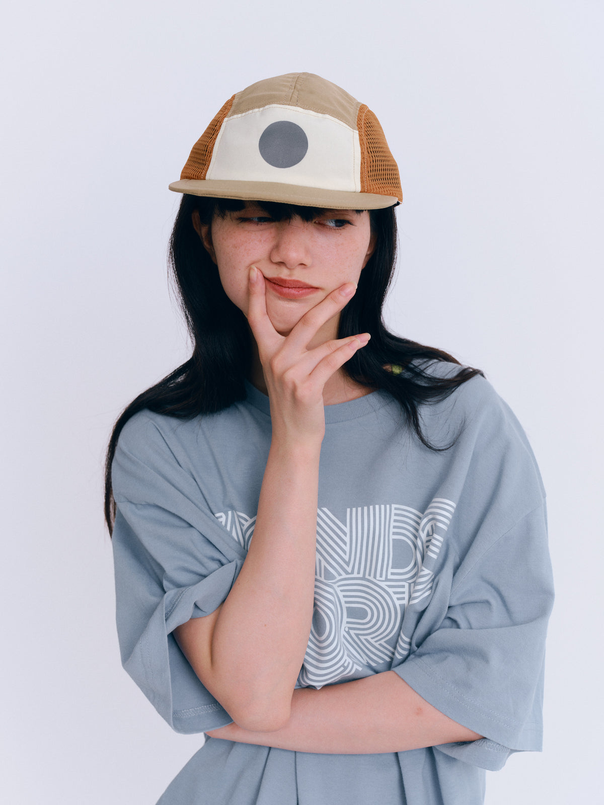 REFLECT CIRCLE MESH CAP