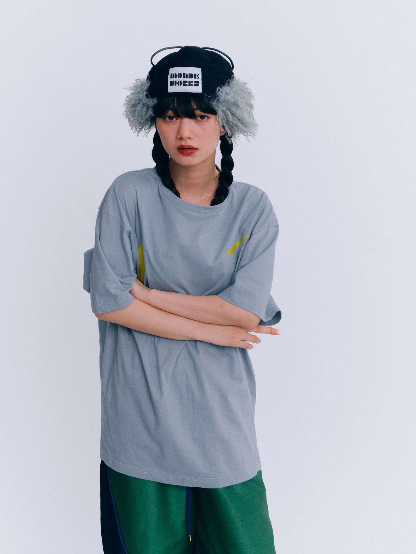 [受注生産9月末]ファー付きウールHAT
