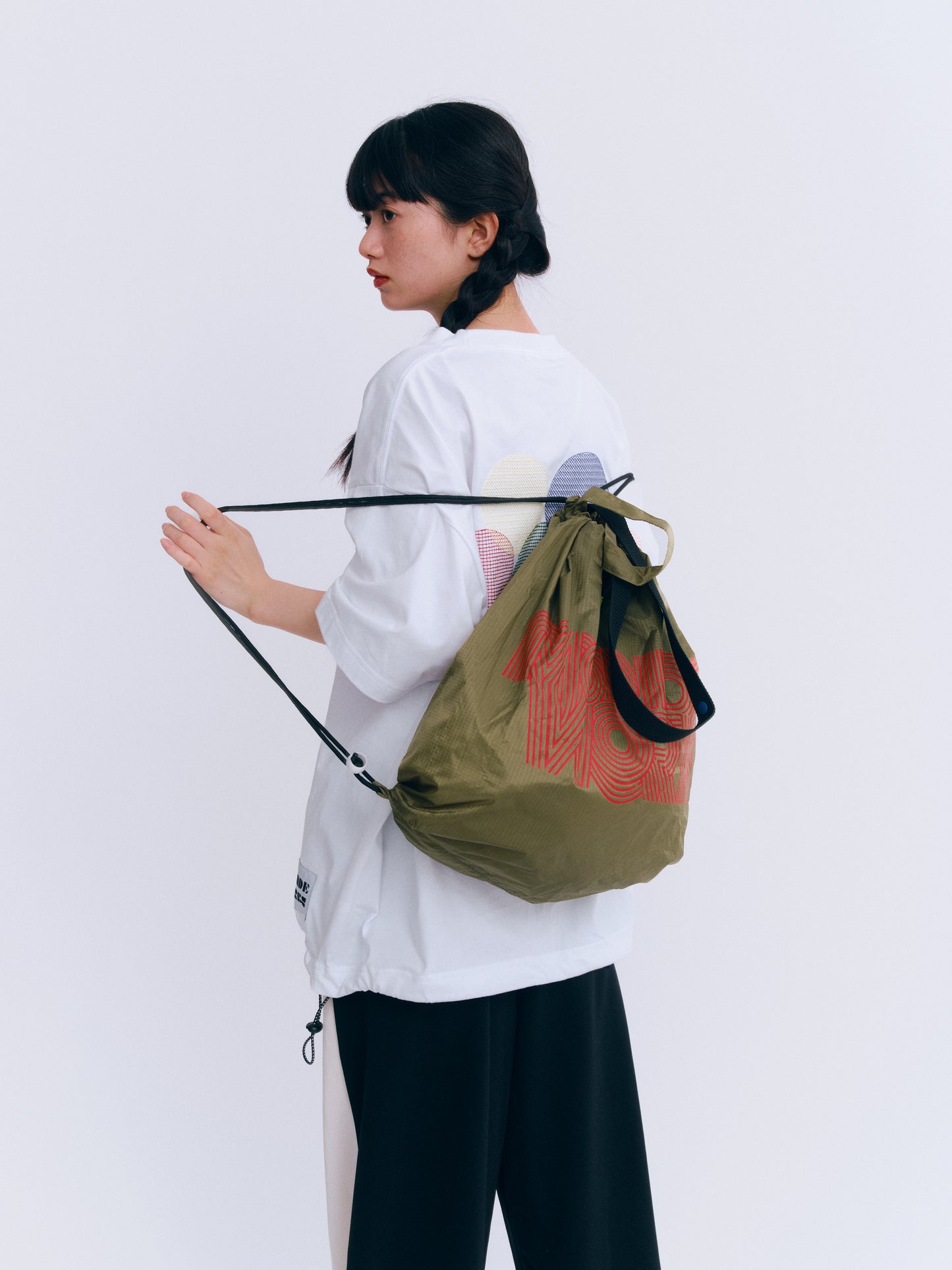 MONDEWORKロゴ３WAYナップサック 3