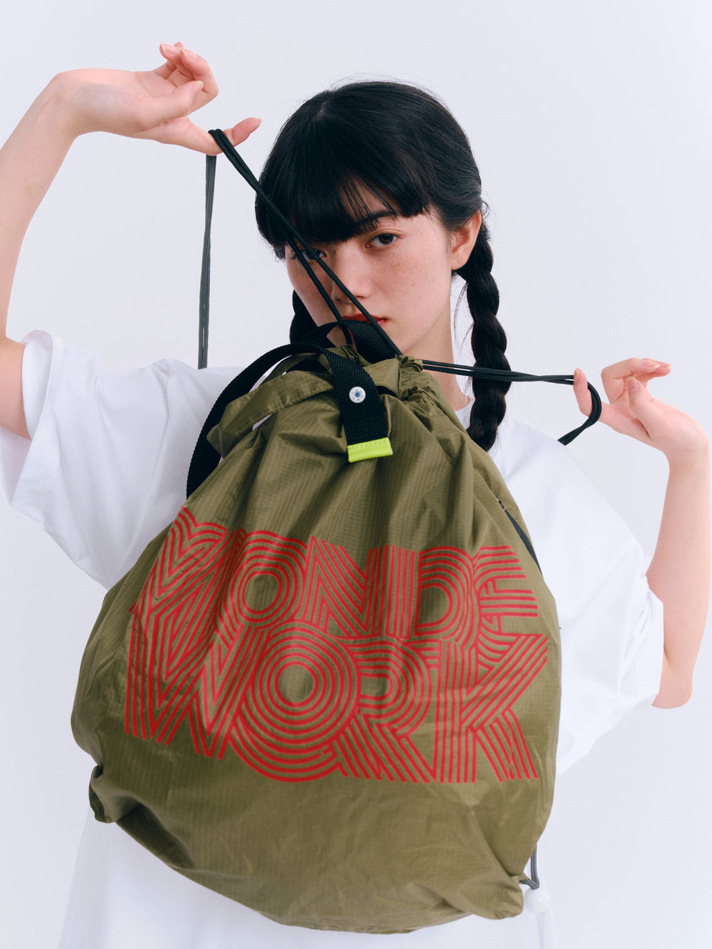 MONDEWORKロゴ３WAYナップサック