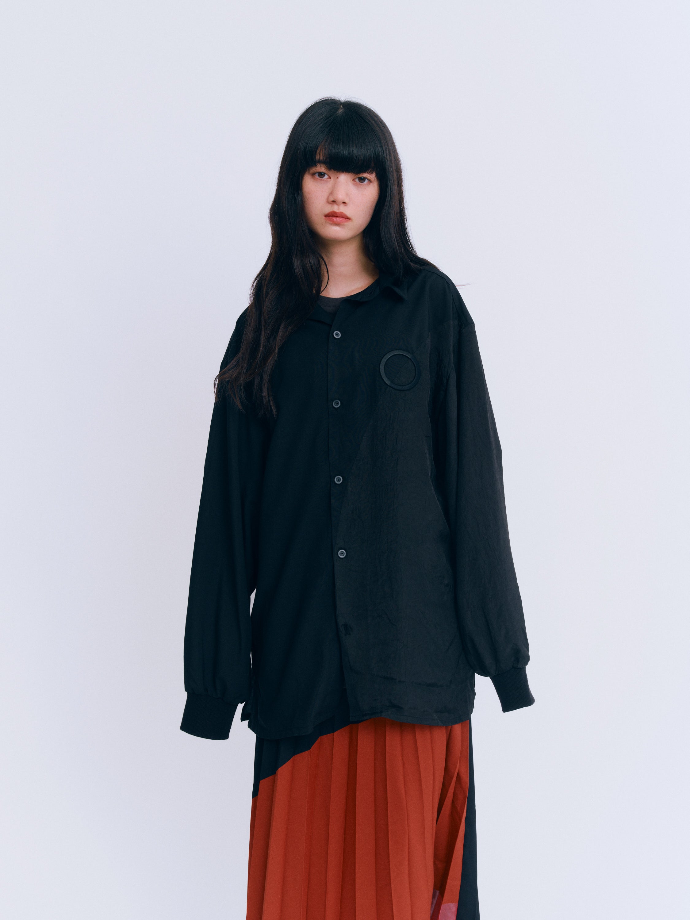 サークル刺繍ロングスリーブシャツ – Monde work オンラインストア